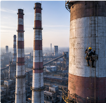 Ensuring Structural Integrity: Residual Life Assessment of 22 Steel Chimneys at Bokaro Steel Plant