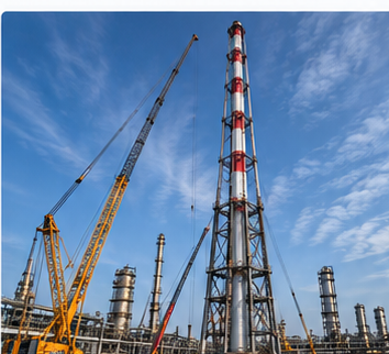 133.5m Flare Stack Erection | IOCL Baroda