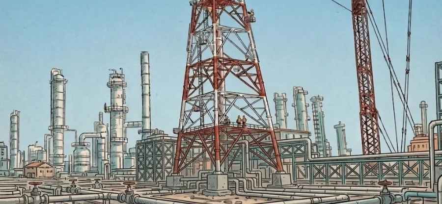 133.5m Flare Stack Erection | IOCL Baroda